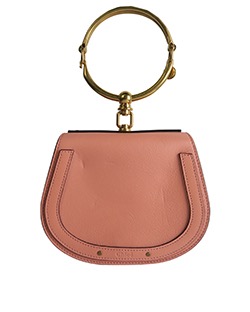 Mini Nile Bracelet Bag,Pink,Leather,S,021870657,DB,4